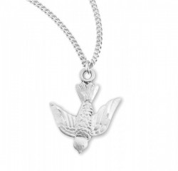 Women's Descending Dove Necklace [HMM3380]
