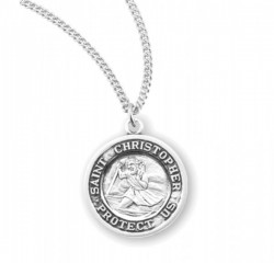 Women's St. Christopher Necklace [HMM3412]