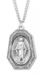 Women's Eight Sided Miraculous Pendant [HM0712]