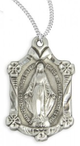 Women's Floral Point Miraculous Pendant [HM0714]
