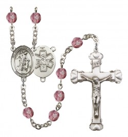 Women's Guardian Angel EMT Birthstone Rosary [RBENW8118S10]