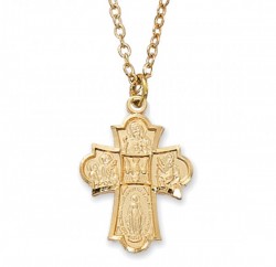 Women's Holy Spirit Center Four-Way Medal [MV2004]