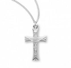 Women's Notched Flared Tipped Necklace [HMM3333]