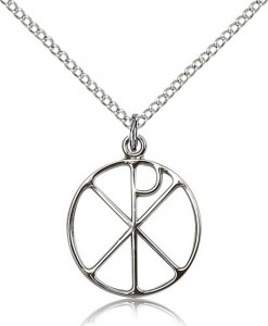 Women's Open Cut Chi Rho Medal [BM0938]