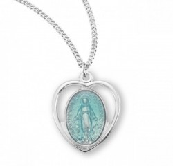 Women's Open-Cut Heart Miraculous Medal [HMM3244]
