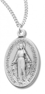 Women's Simple Miraculous Pendant with Chain [HM0840]