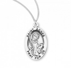 Women's St. Agnes Oval Medal [HMM3064]