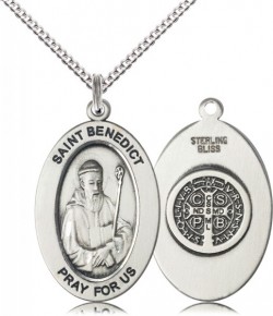 Women's St. Benedict of Monks Necklace [DM1008]