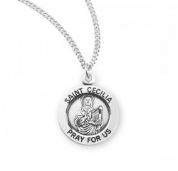 Women's St. Cecilia Round Medal [HMM3082]