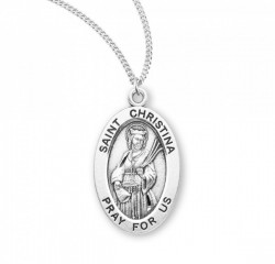 Women's St. Christina Oval Medal [HMM3085]