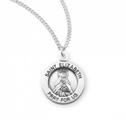 Women's St. Elizabeth of Hungary Round Medal [HMM3093]