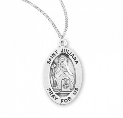 Women's St. Juliana Oval Medal [HMM3125]