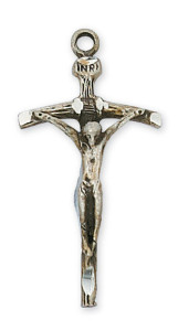 Women's Sterling Silver Papal Necklace [MV2029]