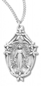 Women's or Youth 6 Flower Miraculous Pendant [HM0831]