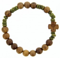 Wood Rosary Bracelet - 8mm [RB3538]