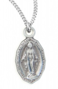 Child Oval Pointed Edge Miraculous Pendant [HM0760]