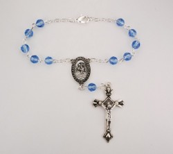 Zircon Auto Rosary - December Birthstone [MVAR1011]